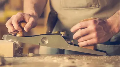 A skilled craftsman carving intricate details into a piece of wood, illustrating the craftsmanship and creativity involved in woodworking.